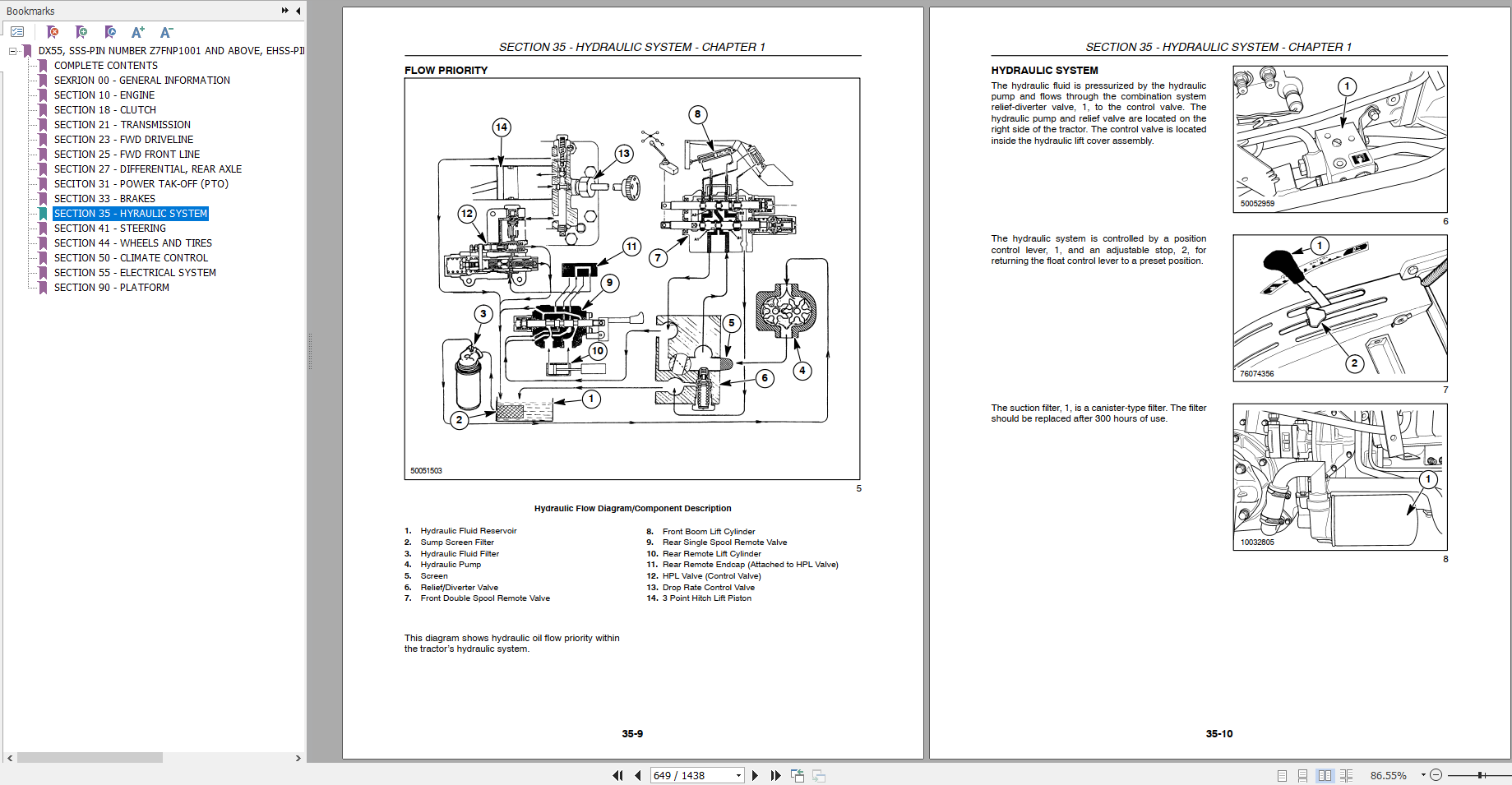 Case Tractor DX55 DX60 Repair Manual_84140461