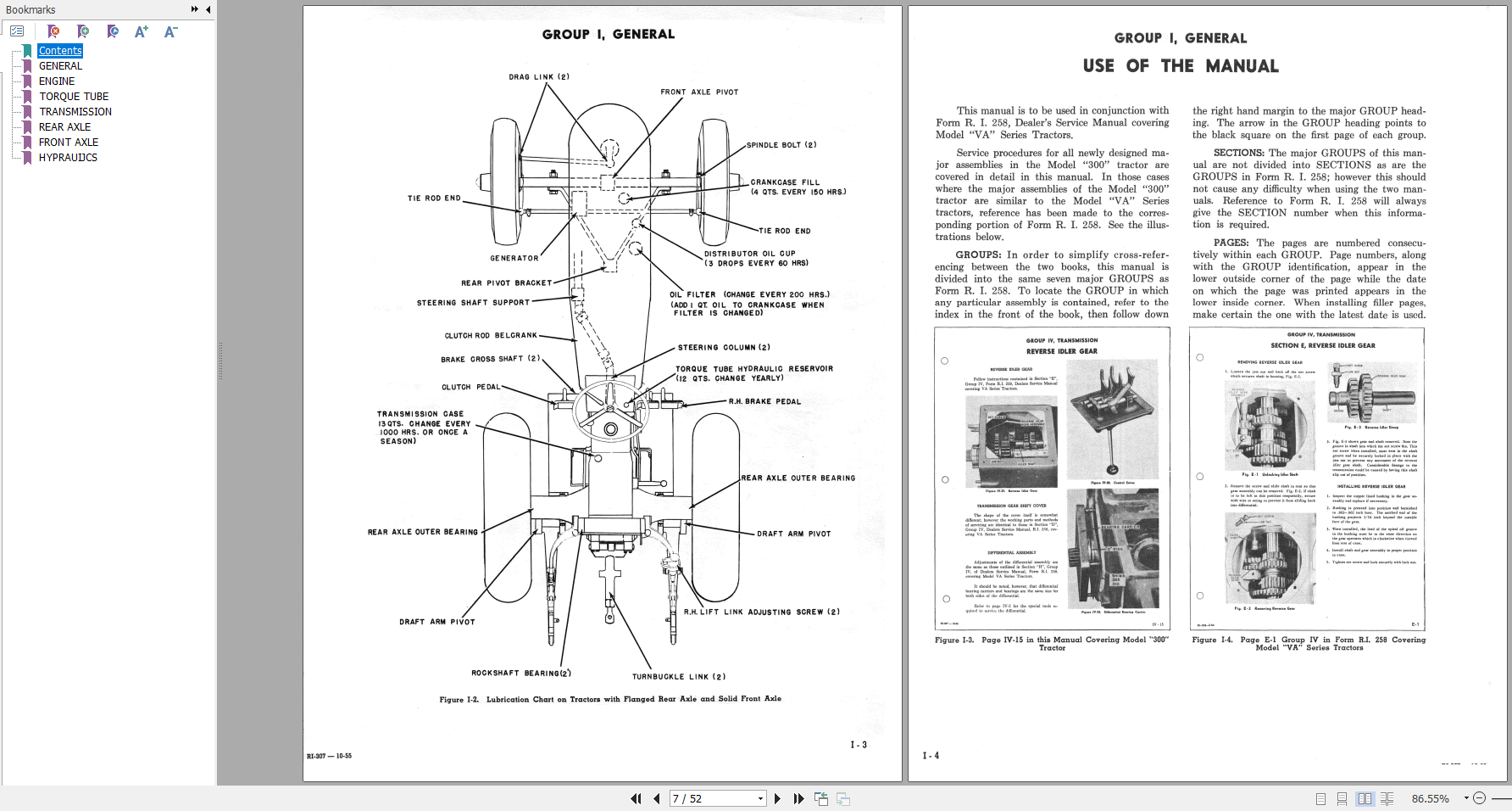 Case Tractor Engine 300 Series Service ManualRI307 3