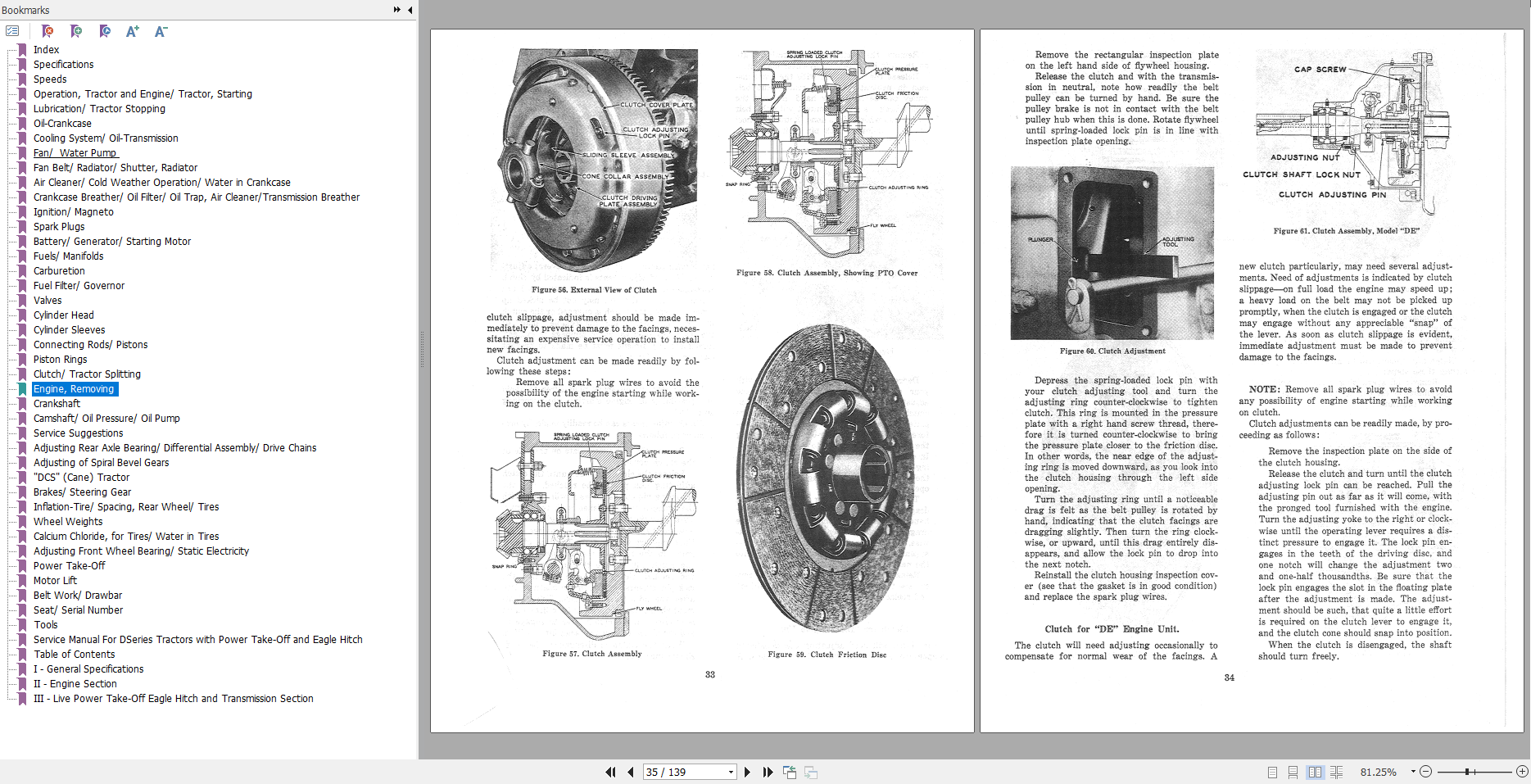 Case Tractor Engine D Series Service Manual5632 3
