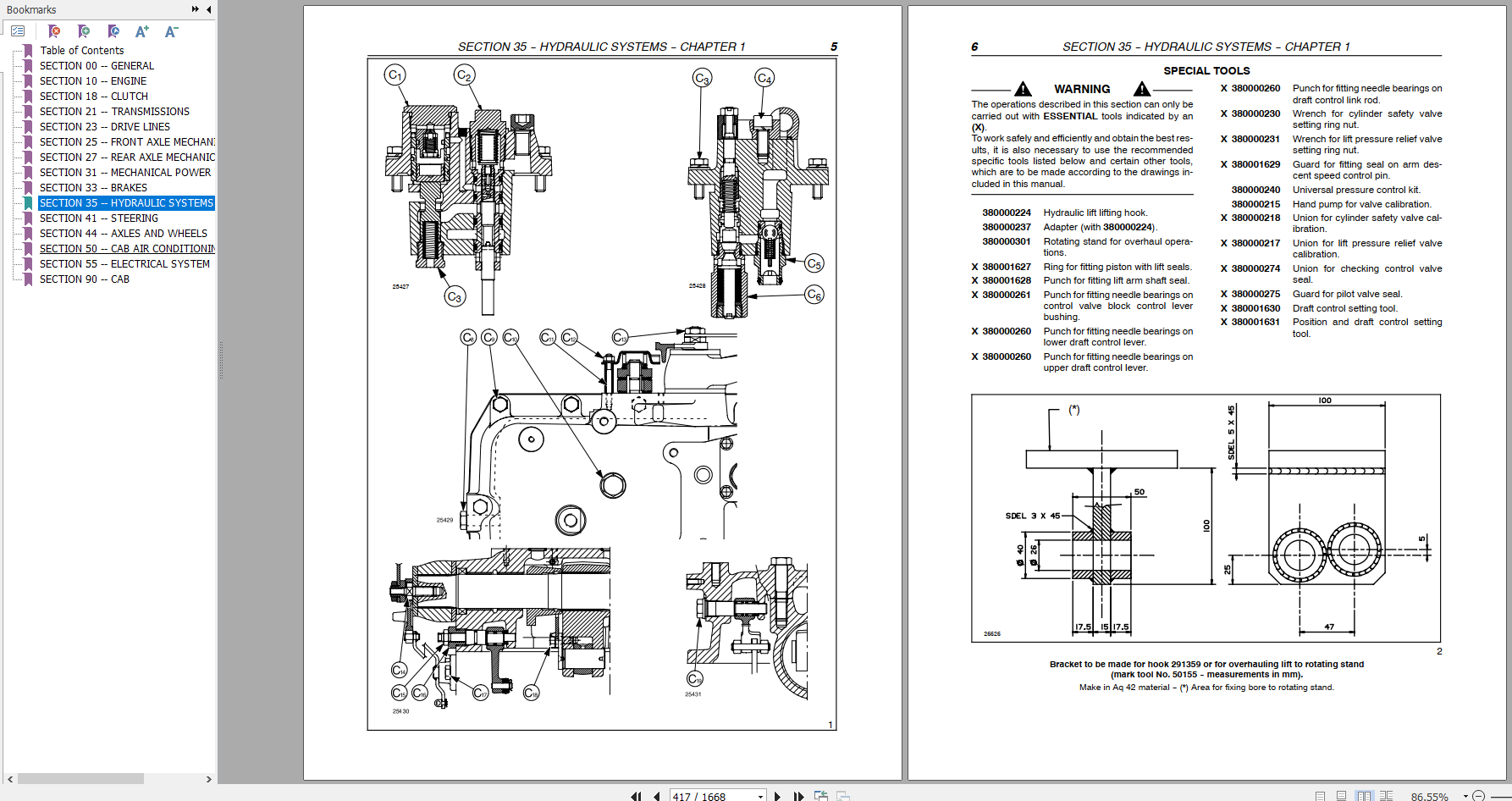 Case Tractor Farmall 75N 95N Service Manual84241668 3