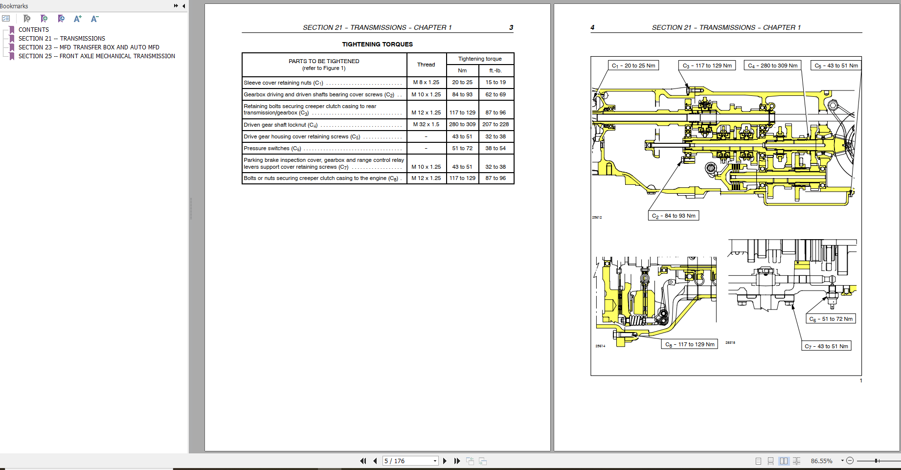 Case Tractor JX1075N JX1095N Repair Manual 3