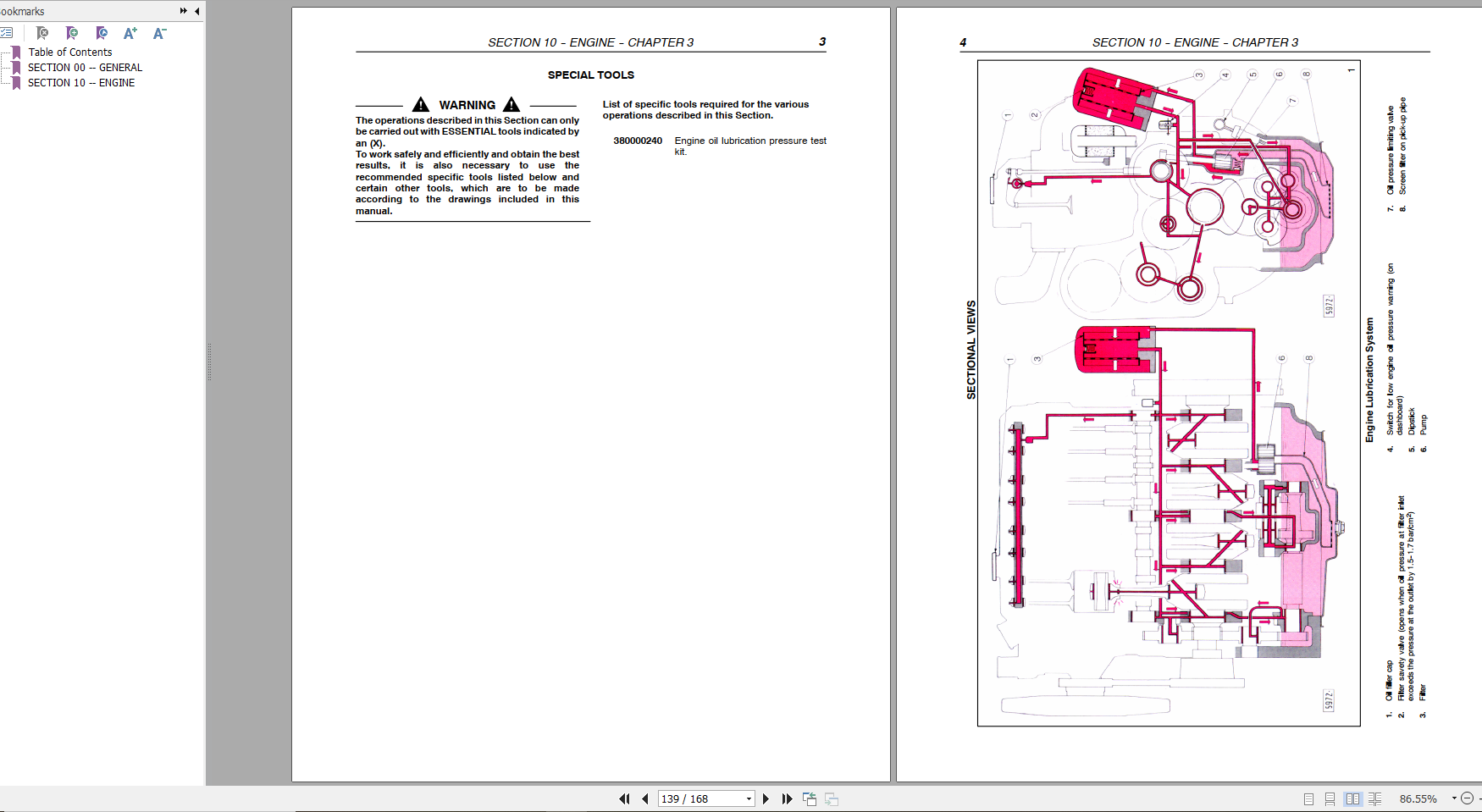 Case Tractor JX95 Straddle Mount Repair Manual