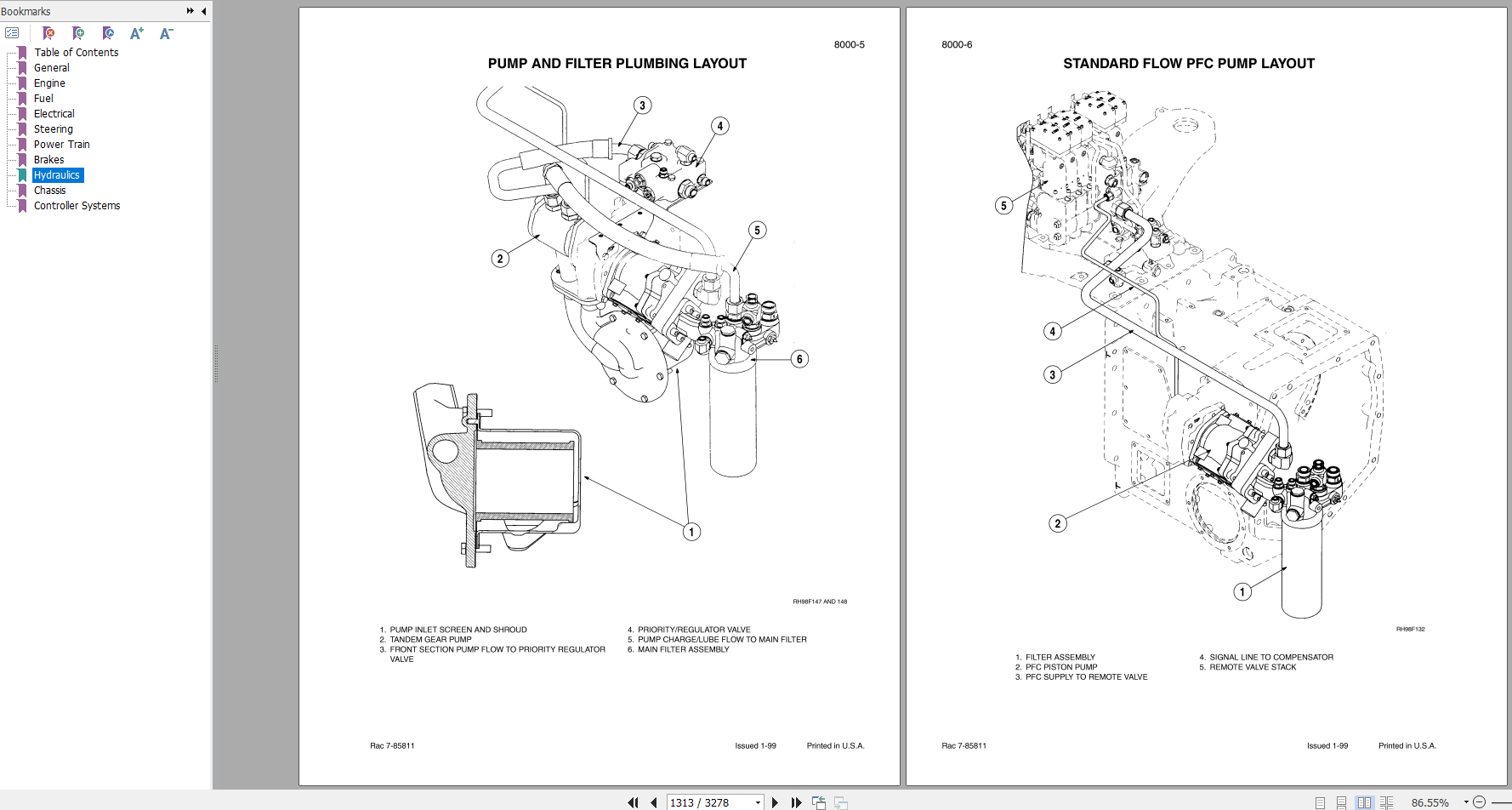Case Tractor MX Magnum Service Manual7 85709R0 3
