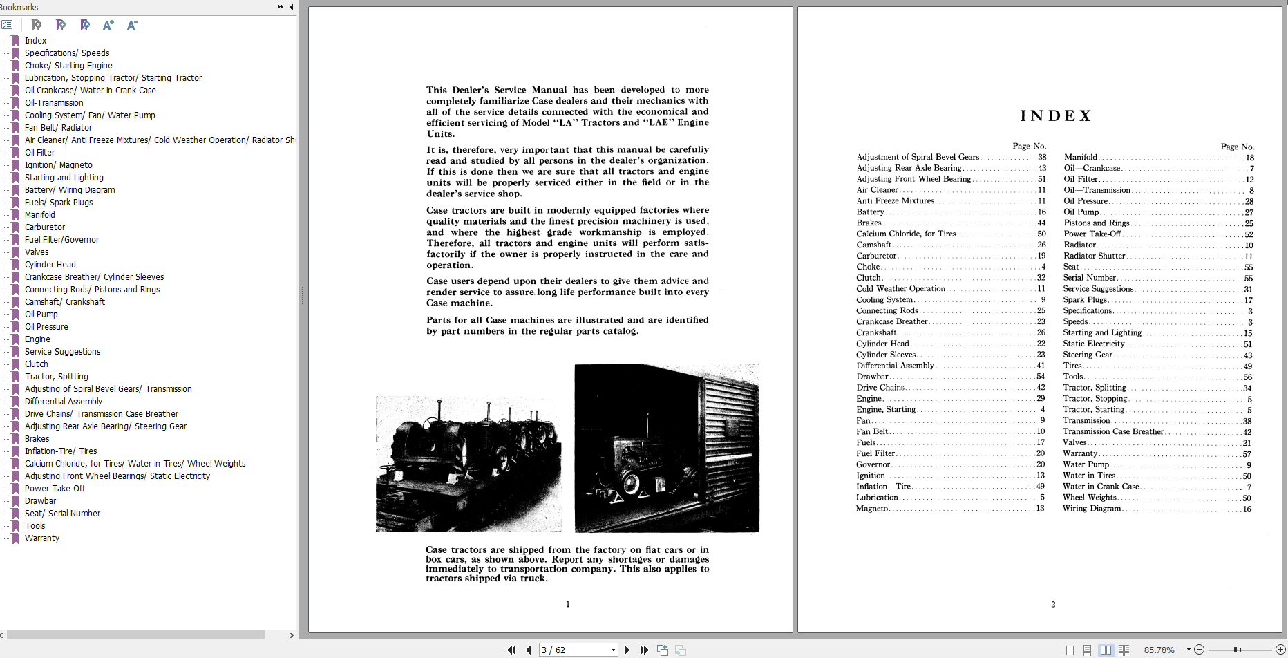 Case Tractor Magnum LA Series Service Manual5631 2