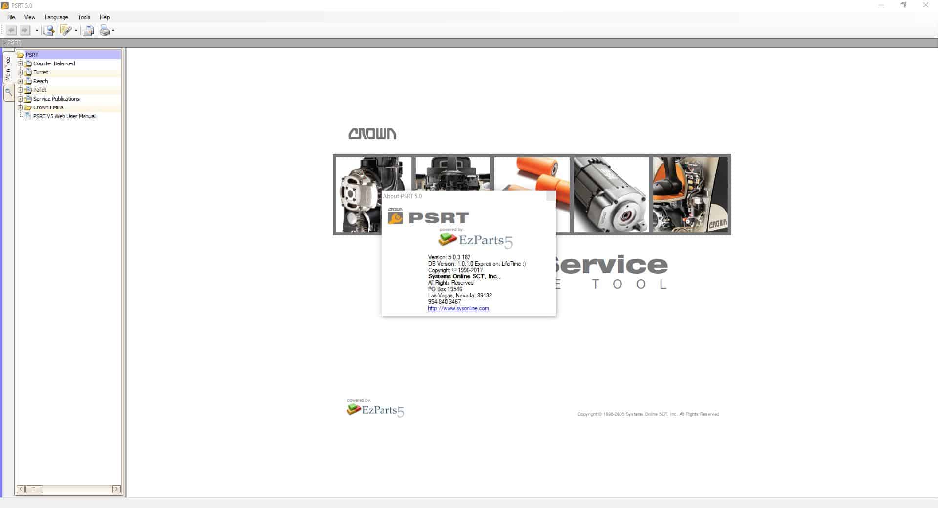 Crown Forklift Parts and Service Resource Tool V5 05202001 1