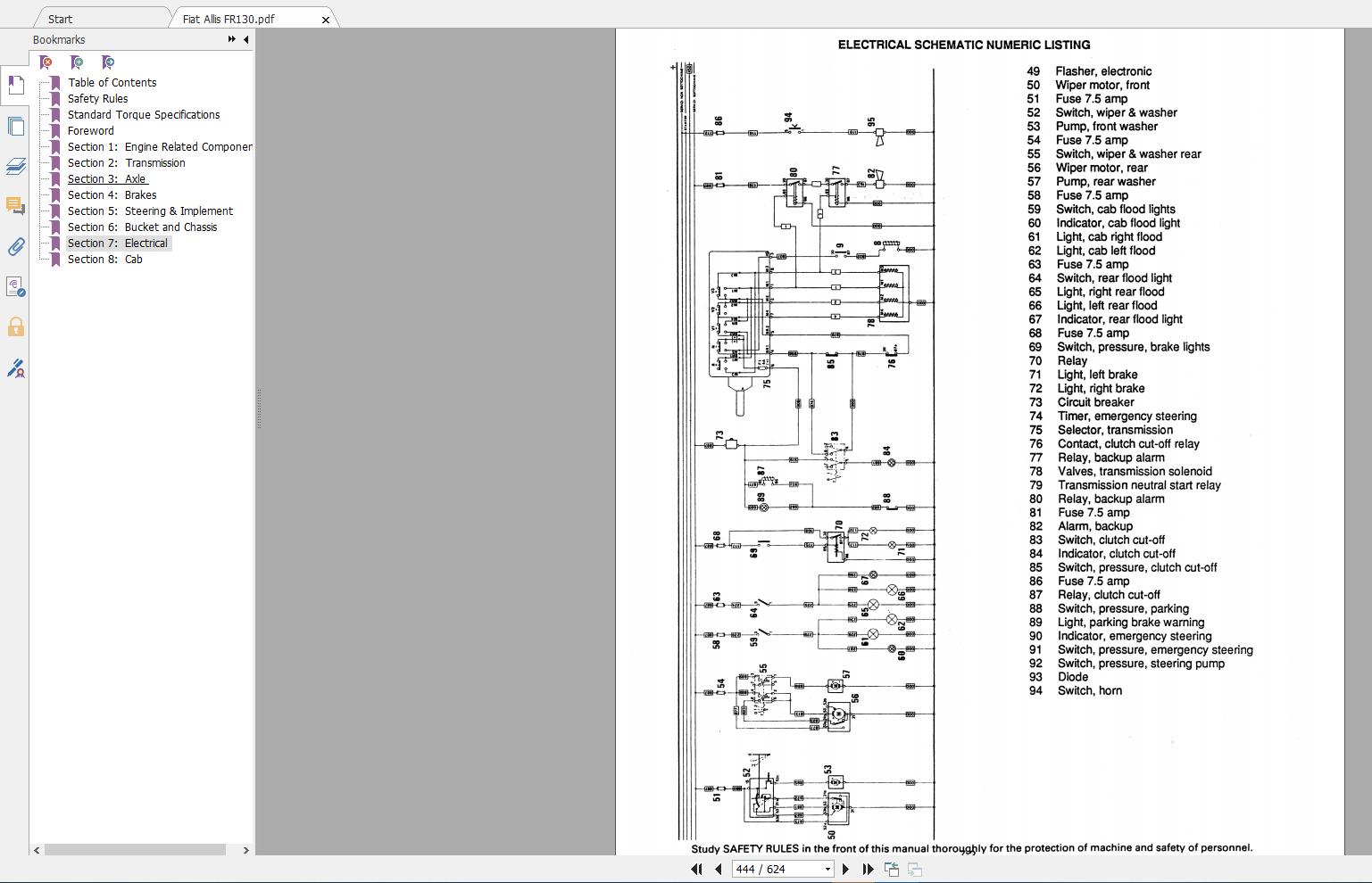 FIAT ALLIS WHEEL LOADER SERVICE MANUAL PDF6