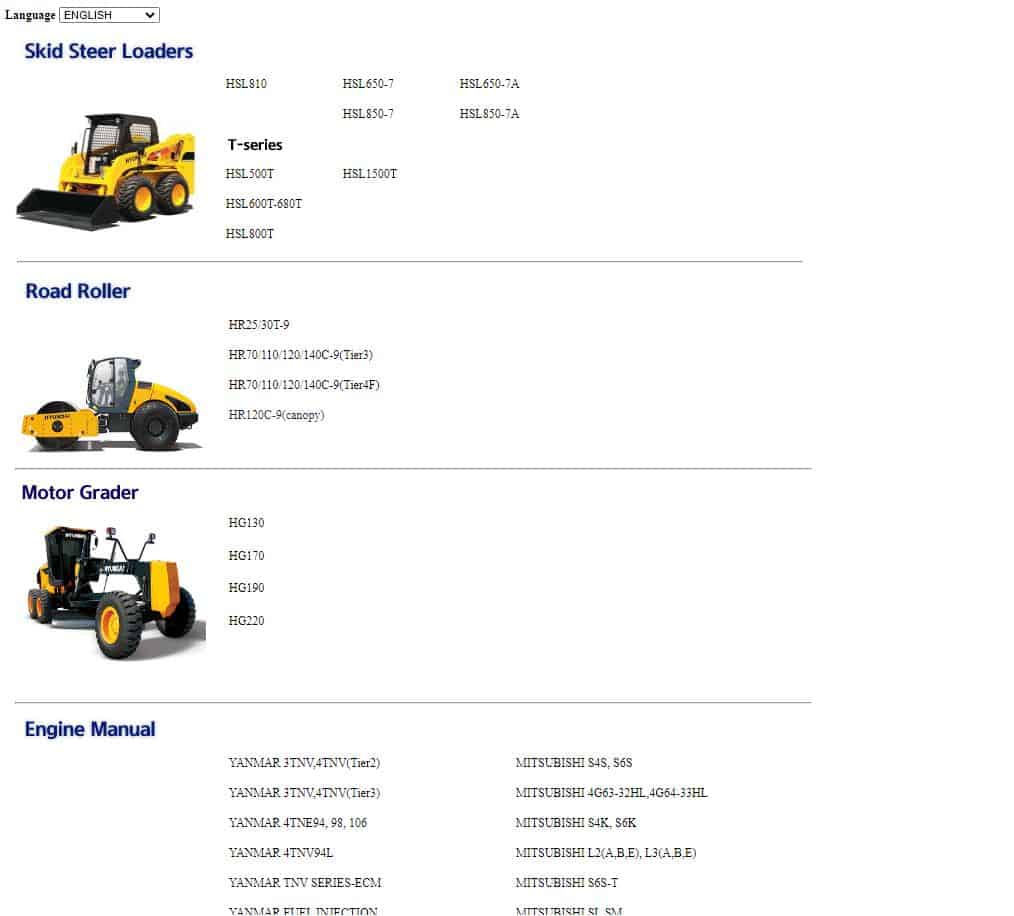 Hyundai CERES Heavy Equipment Service Manual 062020 Offline DVD5