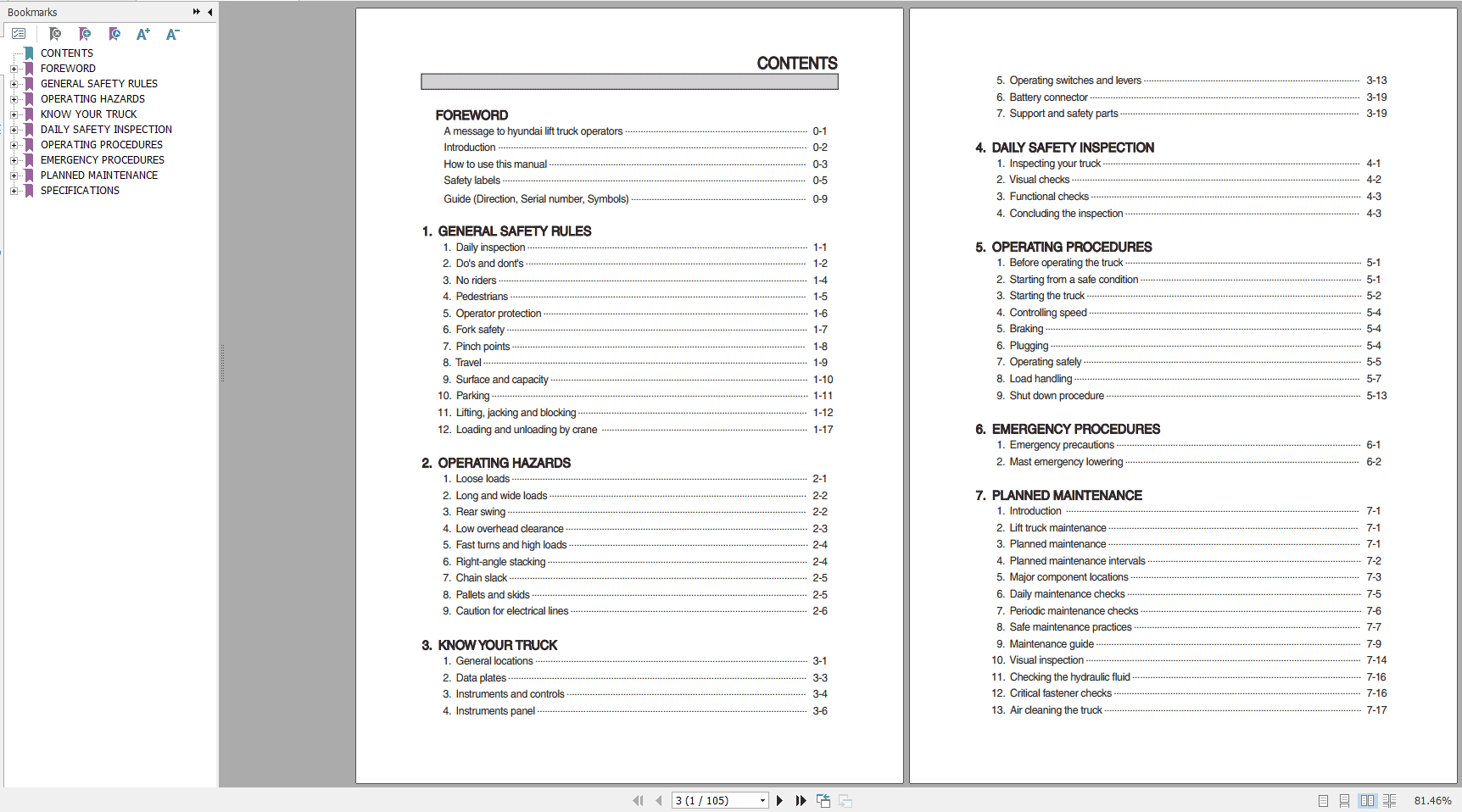 Hyundai Forklift Trucks Operator Manual Updated 1