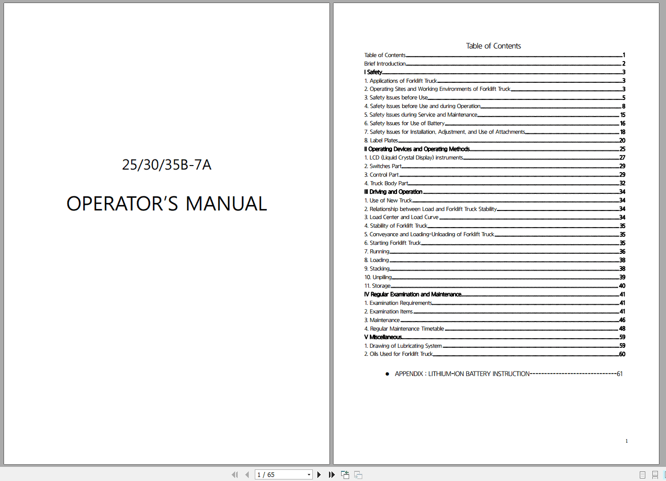 Hyundai Forklift Trucks Operator Manual Updated 3
