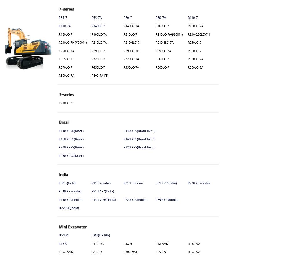 Hyundai Heavy Equipment Operator Manual 062020 Offline DVD2