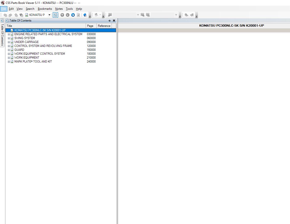 KomatsuEPCLinkoneCSSPartsVewer511EU202011