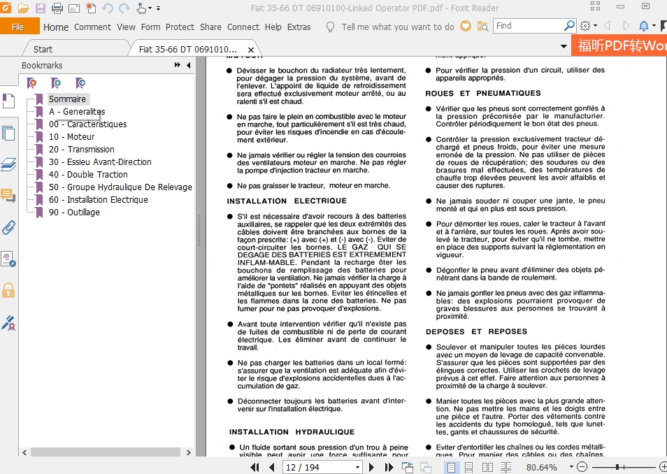 New Holland 35 66DT 06910283 Operator Service Manual PDF 4