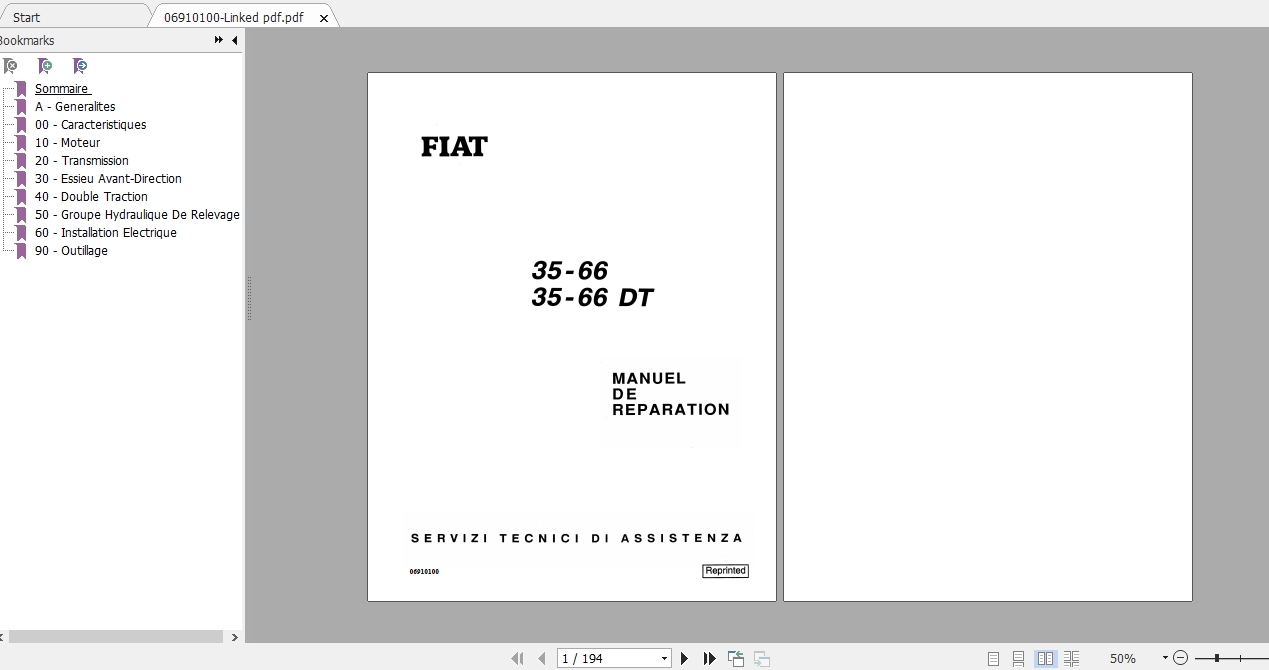 New Holland 35 66DT 06910283 Service Manual PDF 1