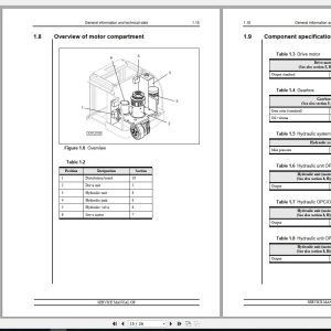 Nissan Forklift Warehouse OP 005949 119016 Service ManualEN 1