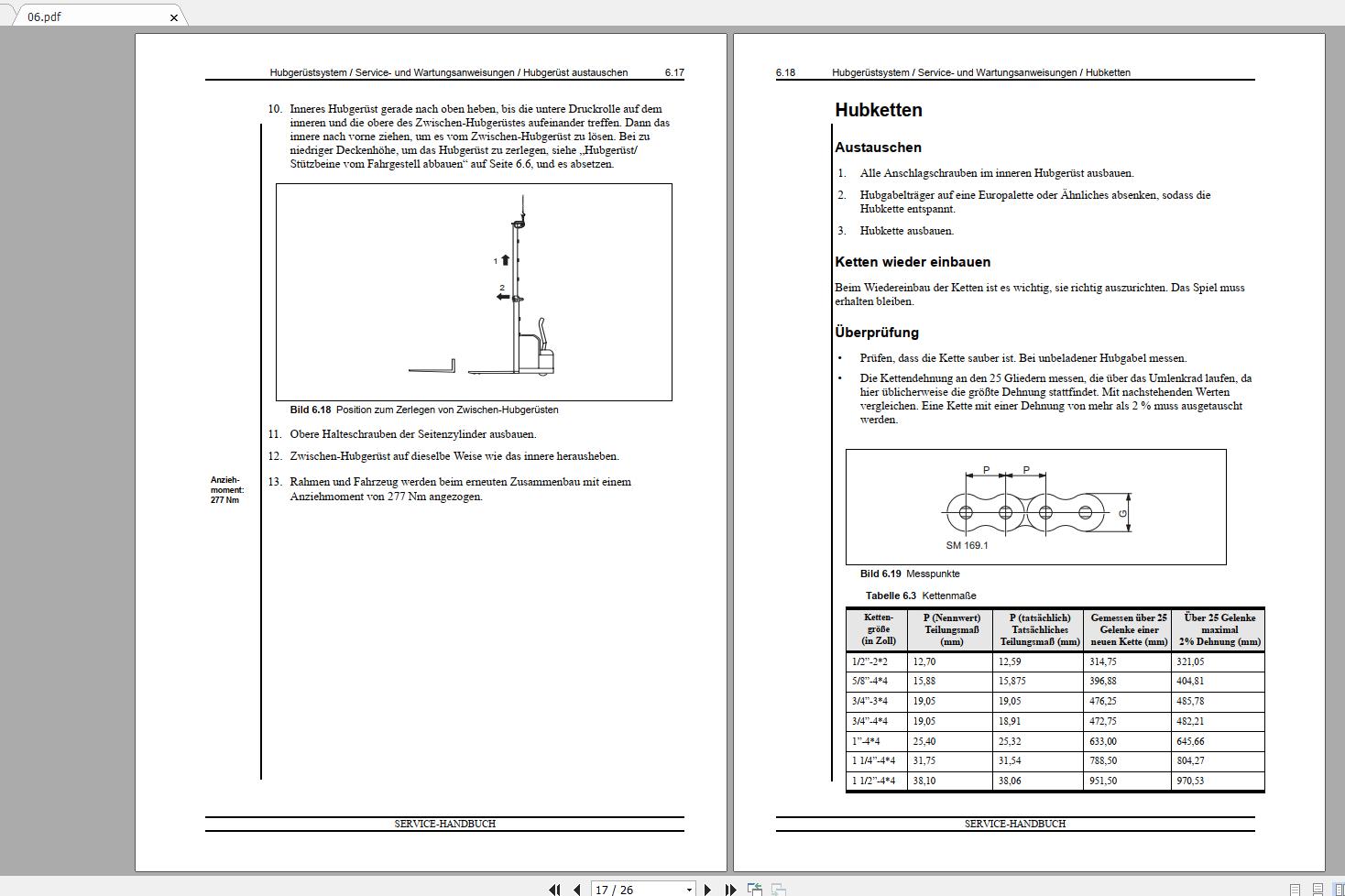Nissan Forklift Warehouse PS 119029 119030 Service ManualENDE 3