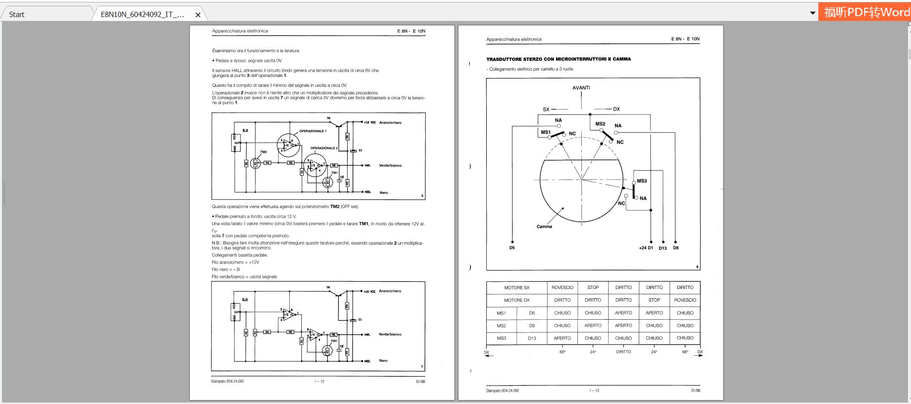 Pimespo Forklift E 8n 10n Repair Manual 4
