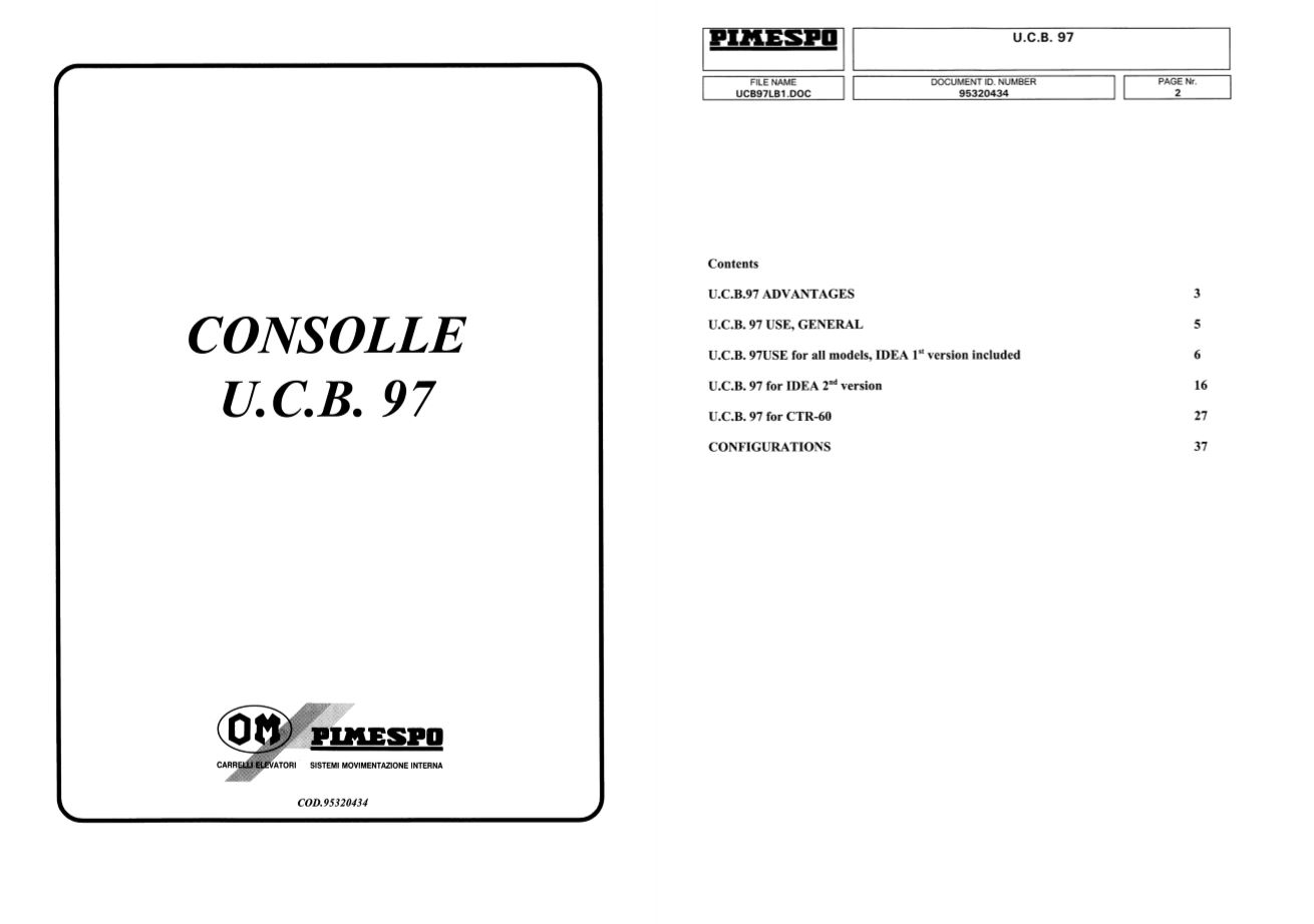 Pimespo Forklift Ucb97 Manual95320434 1