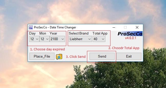 ProSecCo Date Time Changer v4601