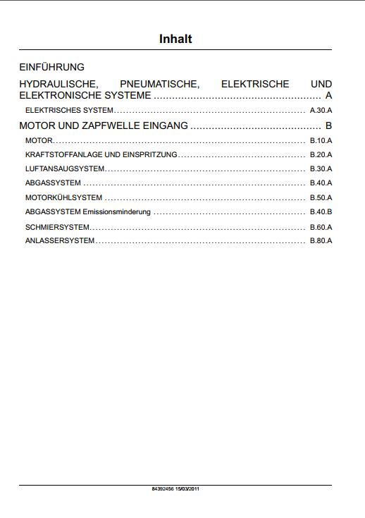 Steyr Engine Maintenance Manual84392456A4De 2