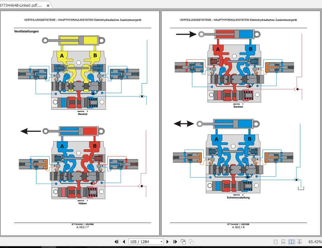Steyr MT Tractor Repair Manual87734464BDe 5