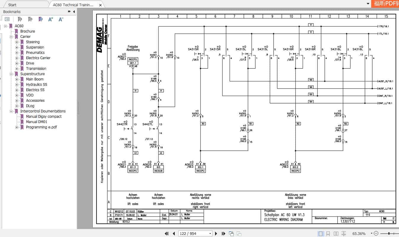 Terex AC60 Crane Technical Training Manual 4