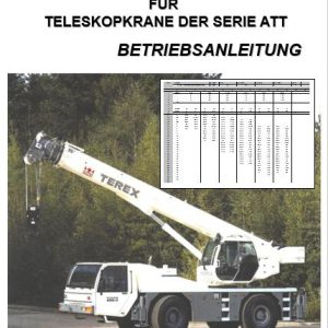 Terex Crane A450 Operators ManualDe 1