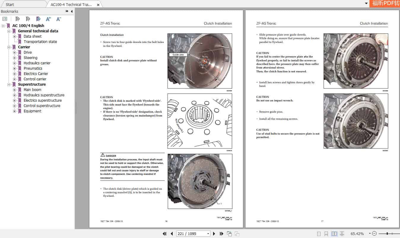 Terex Crane AC100 4 Technical Training Manual 5