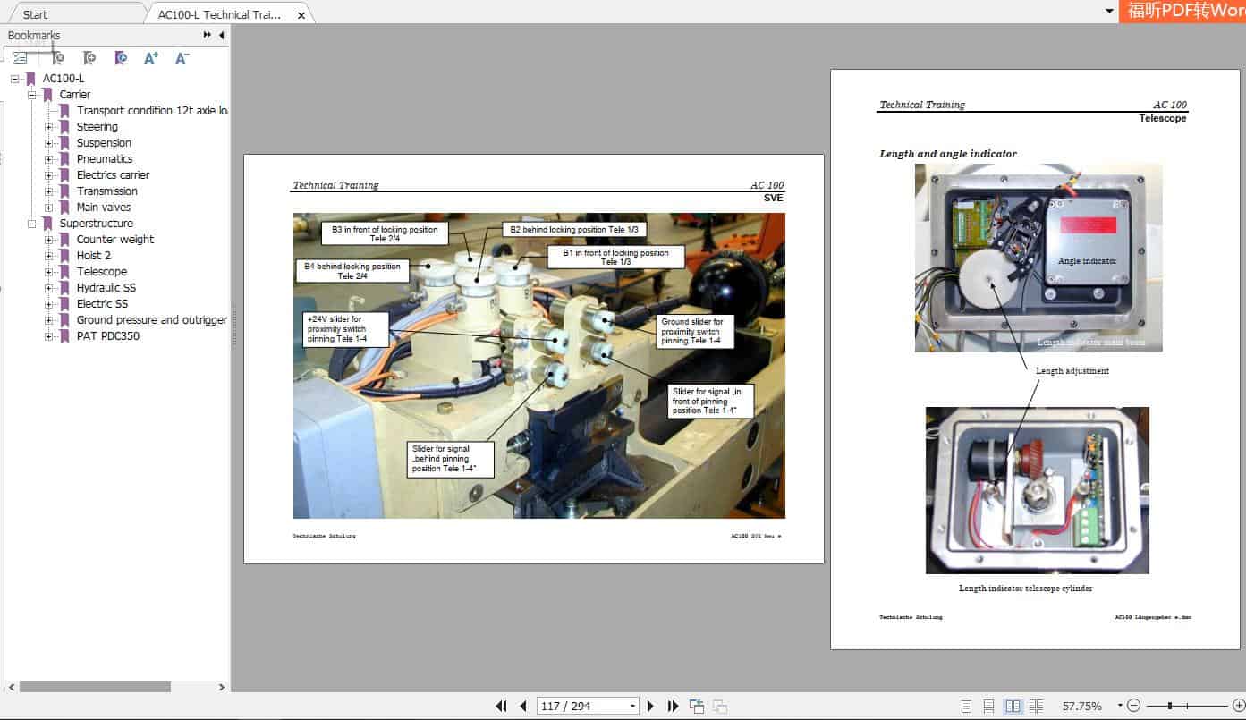 Terex Crane AC100 L Technical Training Manual 5