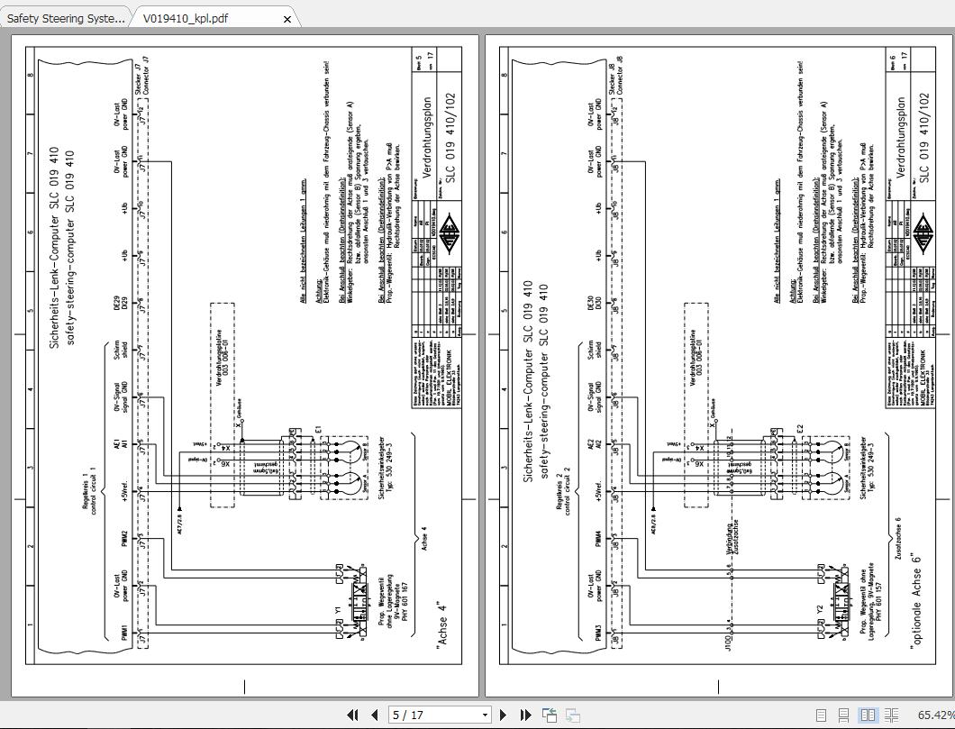 Terex Crane AC140T Safety Steering System Operating Manual 4