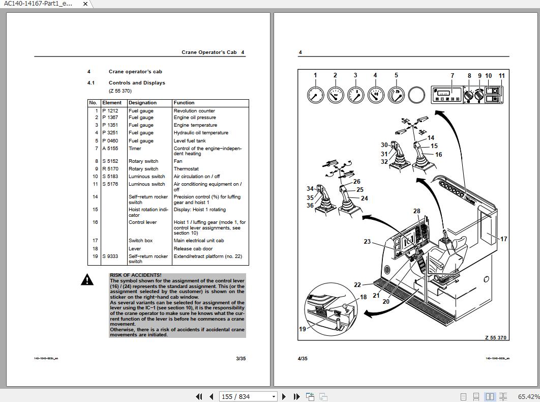 Terex Crane AC140 Operation Manual 4