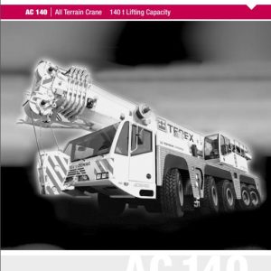 Terex Crane AC140 Technical Training Manual 1
