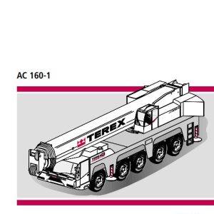 Terex Crane AC160 1 Technical Training Manual 1