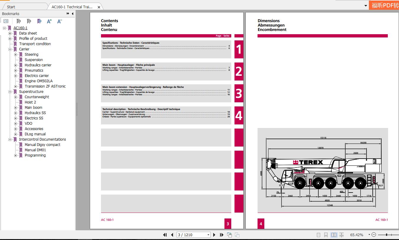 Terex Crane AC160 1 Technical Training Manual 2