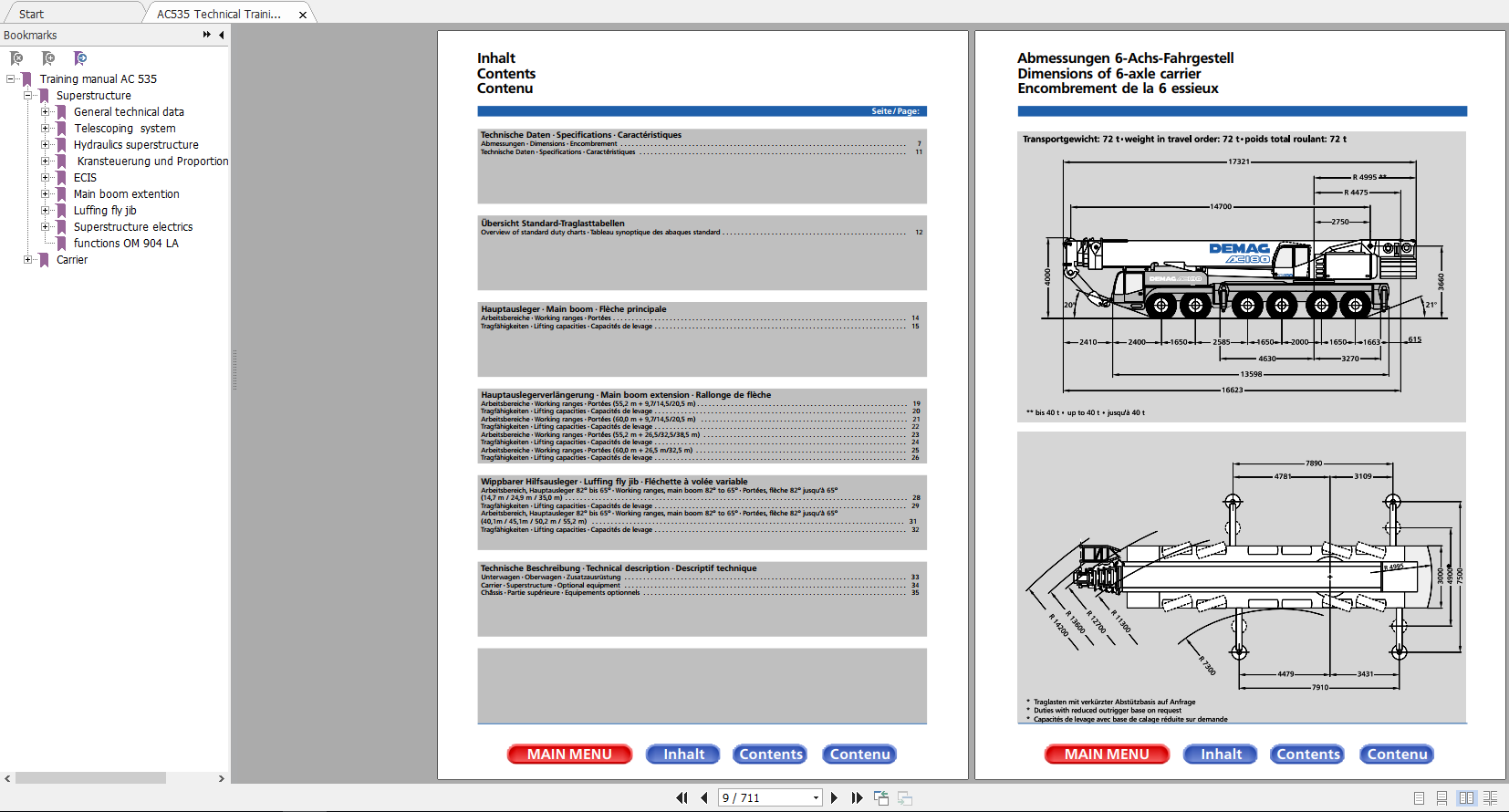 Terex Crane AC180 Technical Training Manual 2