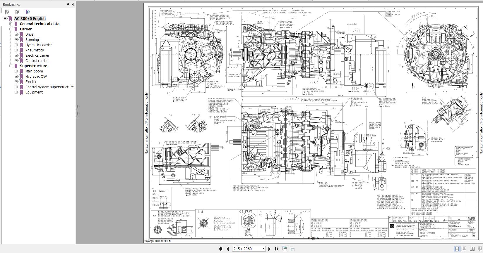 Terex Crane AC300 6 Technical Training Manual 4