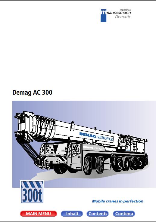 Terex Crane AC300 Technical Training Manual 1