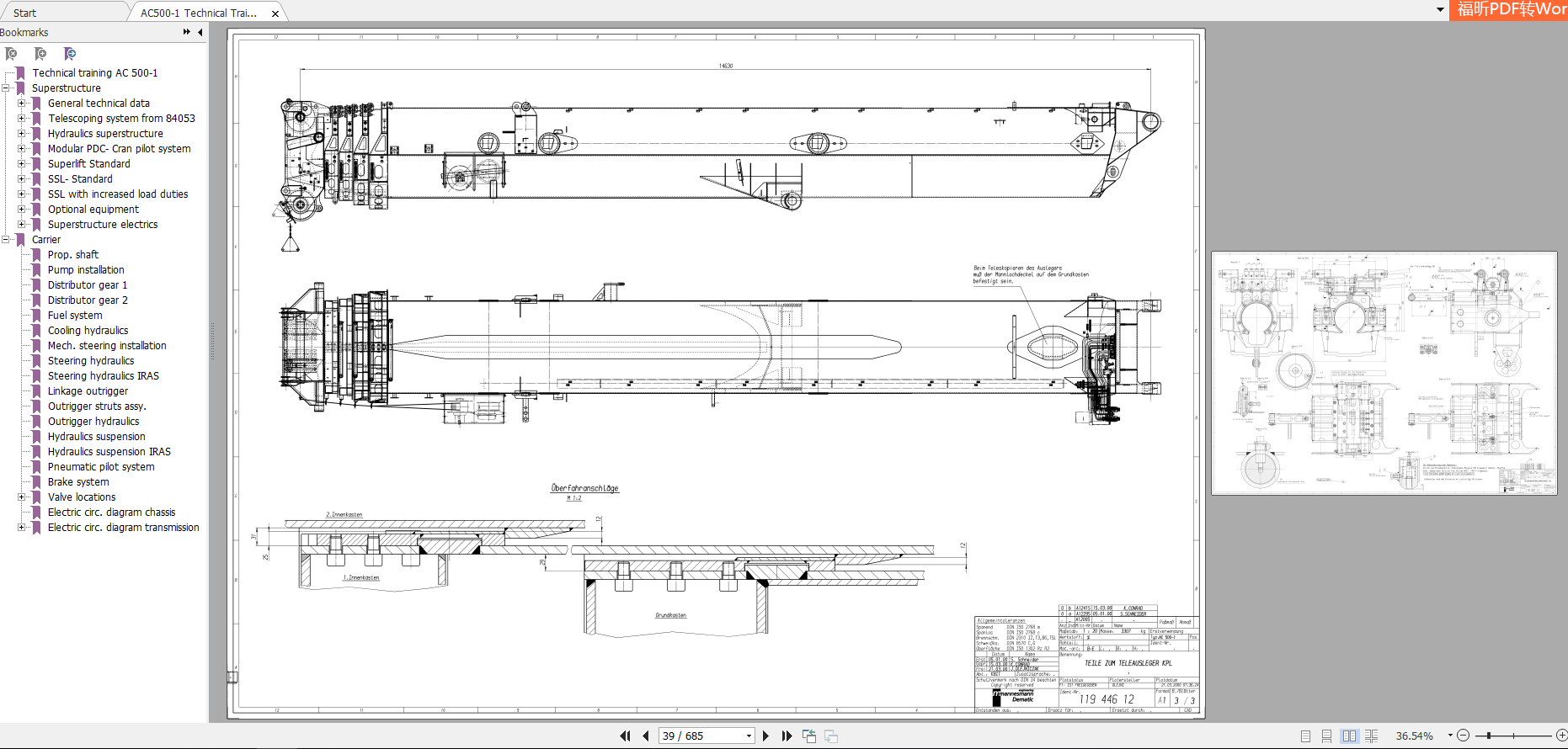 Terex Crane AC500 1 Technical Training Manual 2