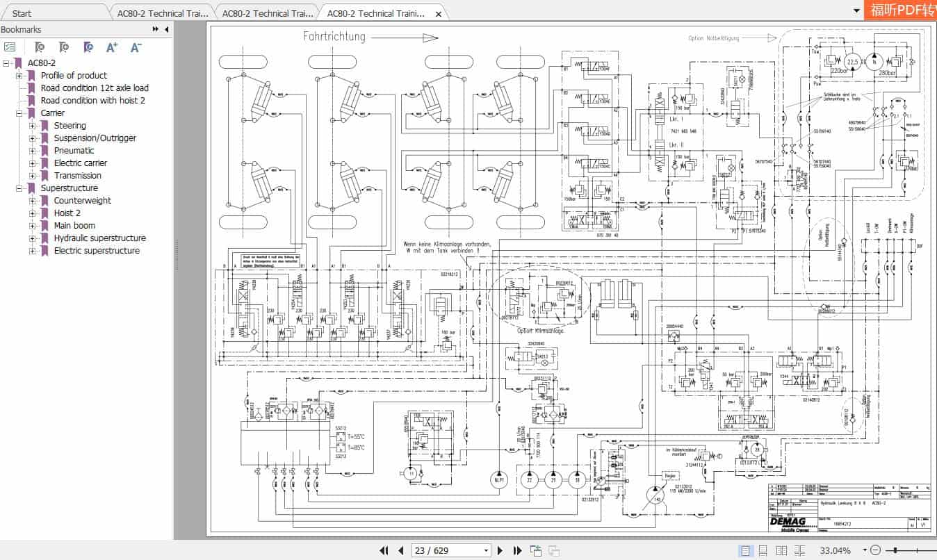 Terex Crane AC80 2 Technical Training Manual 3