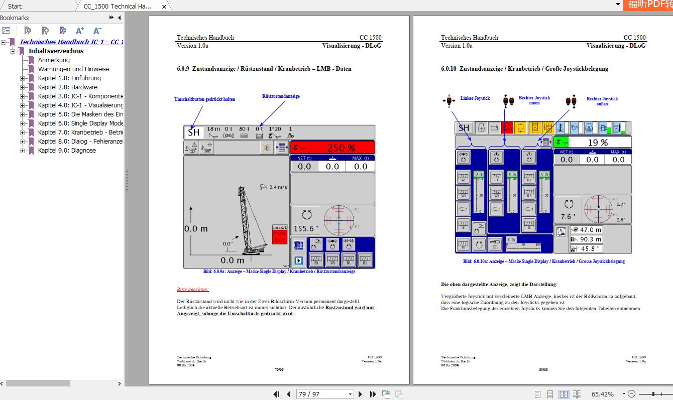 Terex Crane CC1500 Technical Training Manual 4