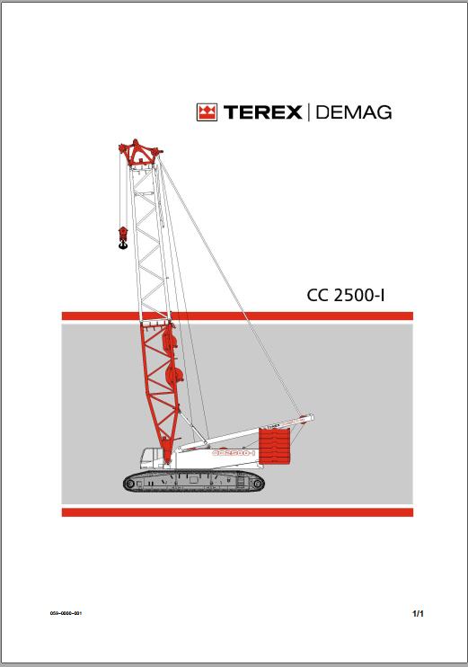Terex Crane CC2500 1 Technical Training Manual 1