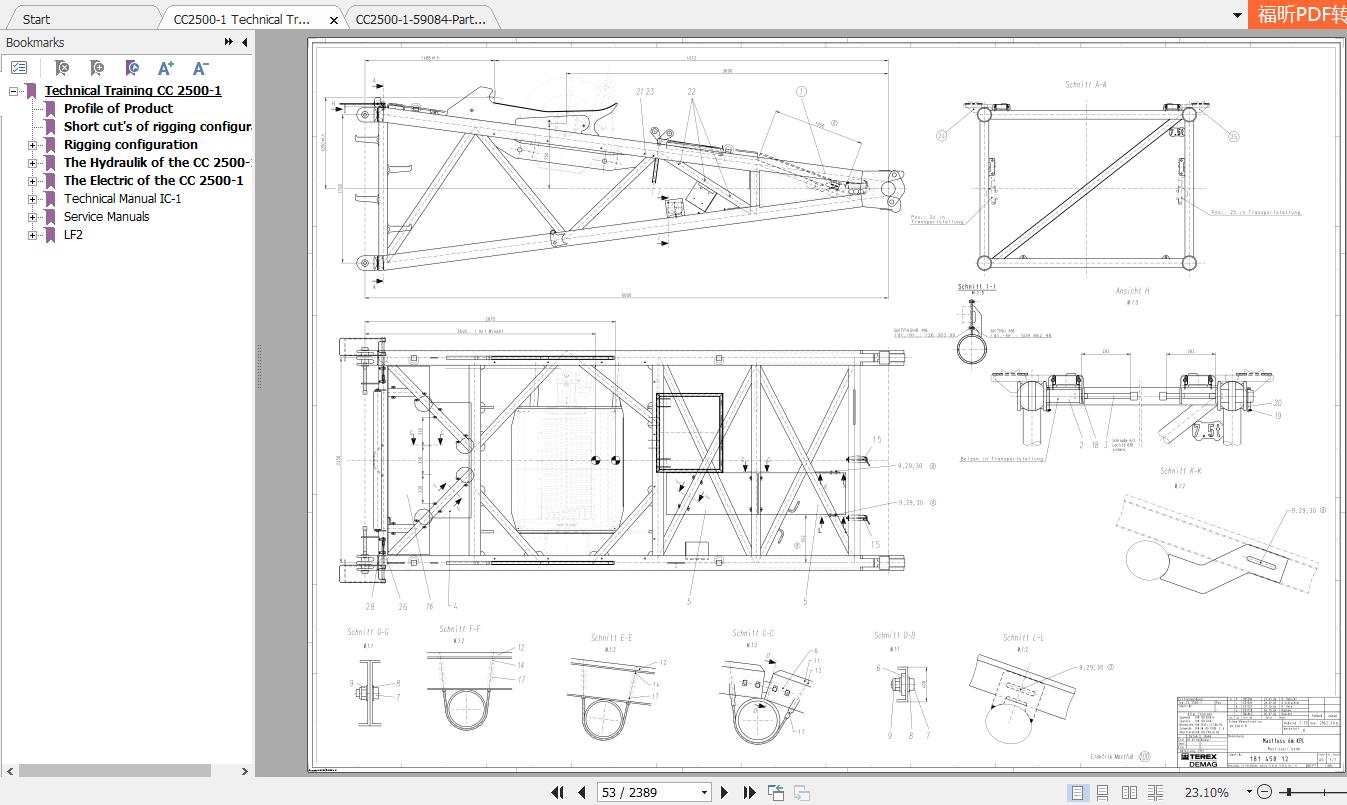 Terex Crane CC2500 1 Technical Training Manual 3