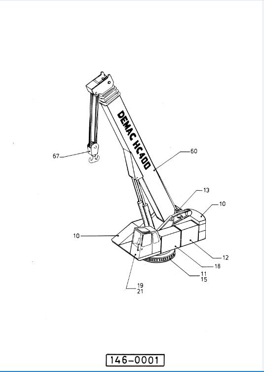 Terex Crane HC400 Spare Part Catalog 1