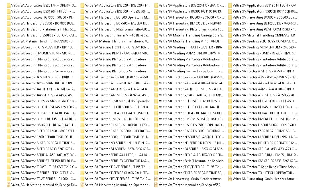 Valtra SA South America Agricultural Full Updated 032020 Workshop Service Manuals 1 1