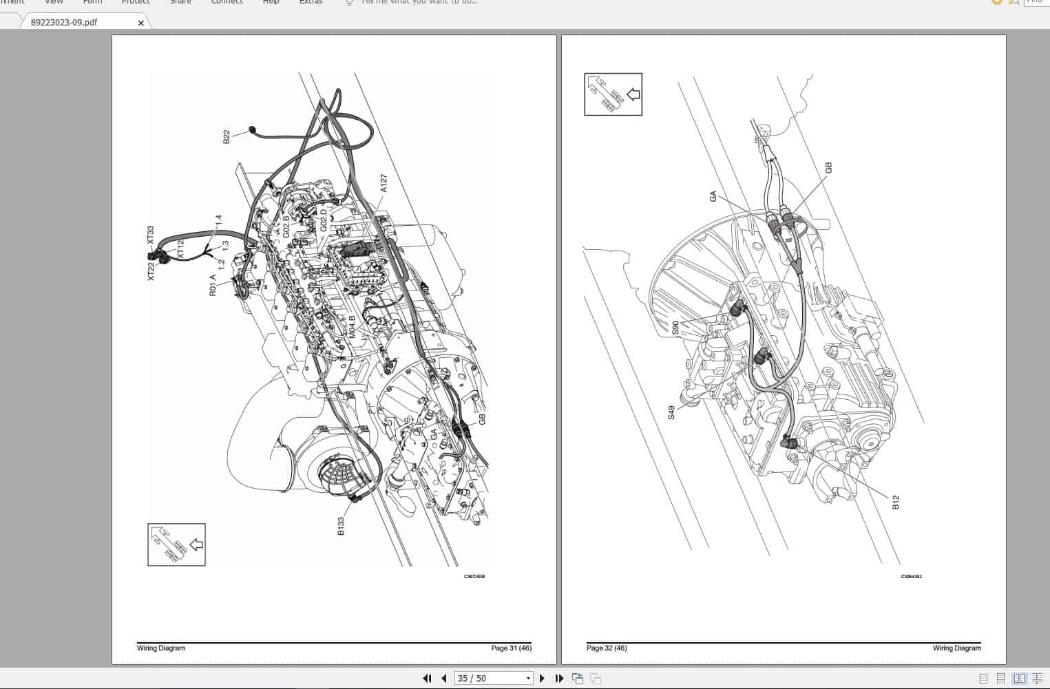 Volvo B7FB Trucks Service Manual Buses Wiring Diagrams 4