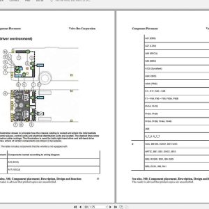 Volvo B9LA Trucks Service Manual Buses Wiring Diagrams 4