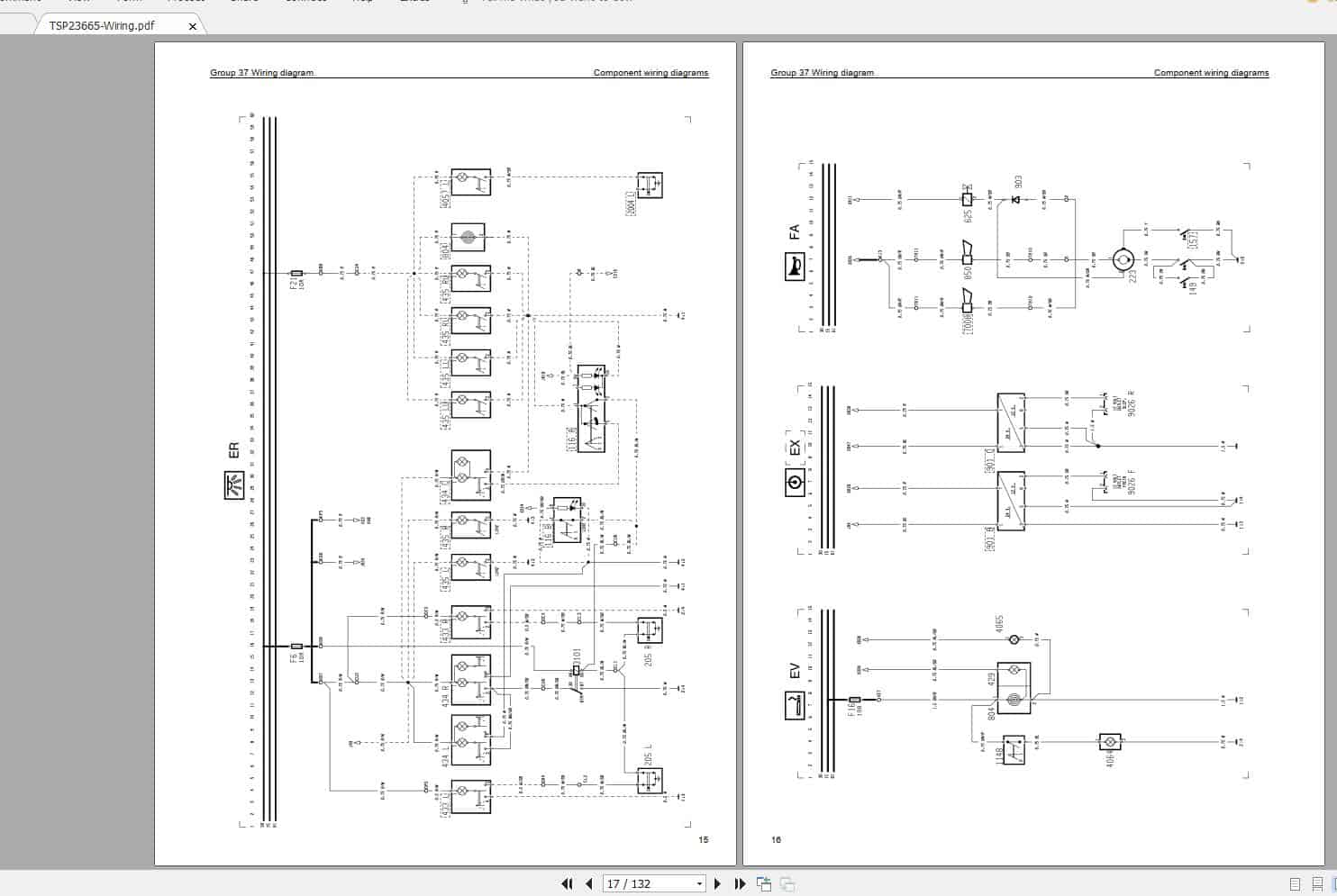 Volvo Trucks Service Manual Buses Wiring Diagrams 2