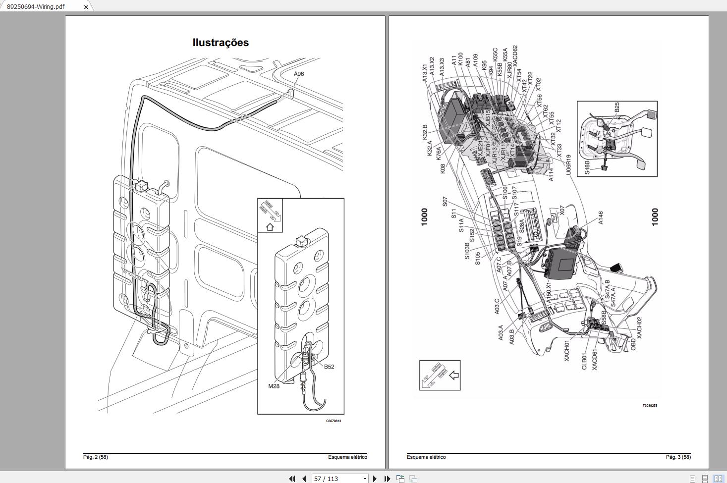 Volvo VM Trucks Service Manual Buses Wiring Diagrams 5