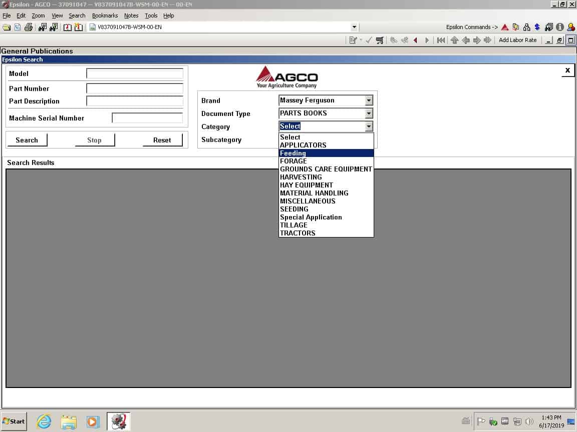 04 Select CategiryAGCO AG Agricultural ALL Database NA Updated 012020