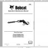 Bobcat Auger Operation Maintenance Manuals 1