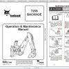 Bobcat Backhoe 406 835S Operation Maintenance Manuals 1